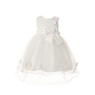 baby white occasion dress