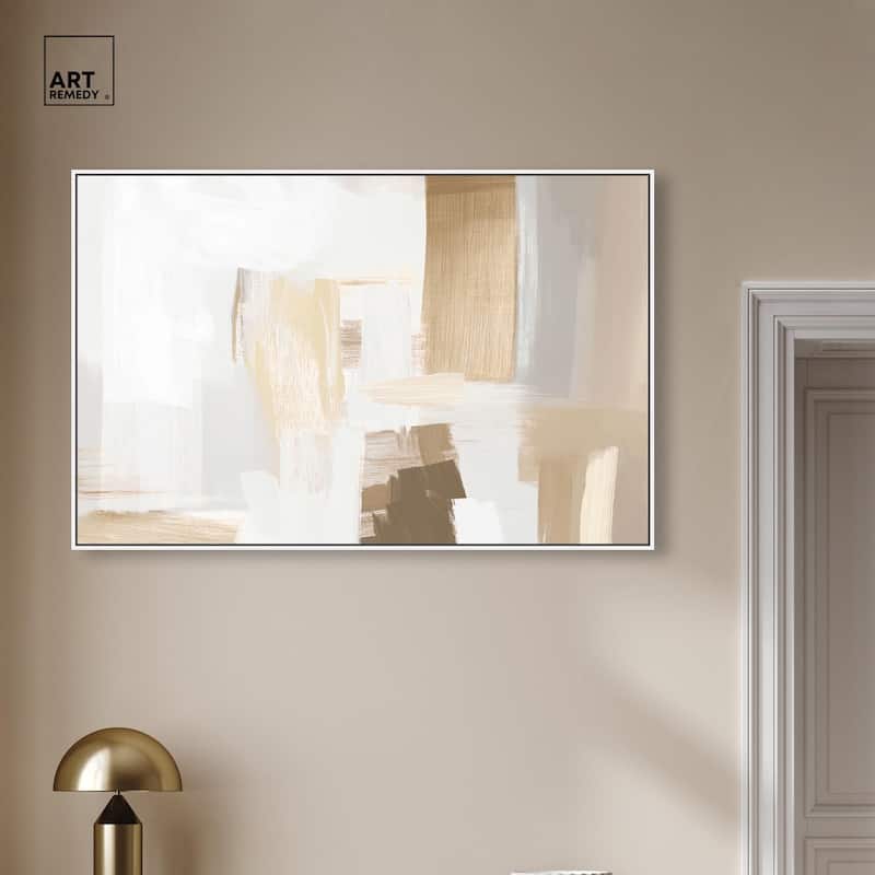 Honeycomb Hues II Canvas by Art Remedy