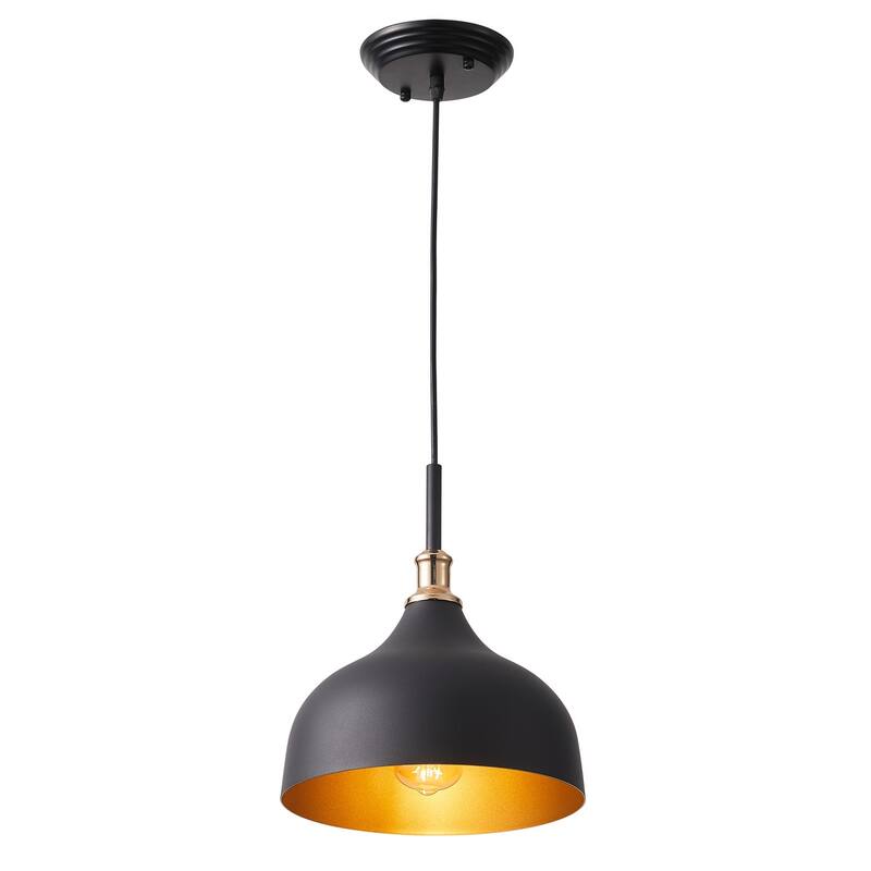 Vintage 1-Light Unique Dome Shape Pendant Lighting Fixture