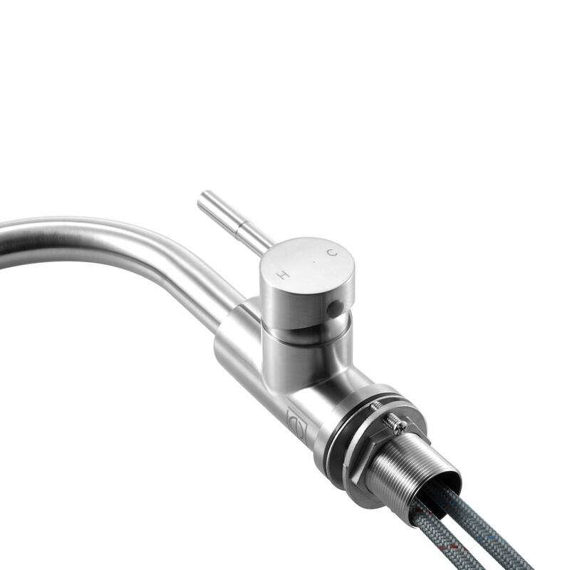 Indigo Home Single Hole Single Handle Bathroom Faucet