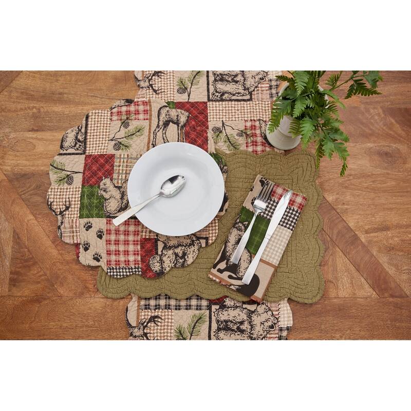 Caleb Reversible Napkin Set of 6 - 20"x20"