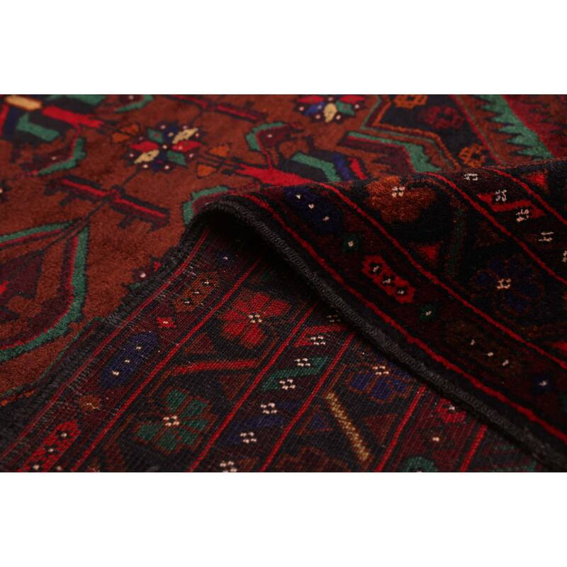 ECARPETGALLERY Hand-knotted Teimani Brown Wool Rug - 4'0 x 7'1