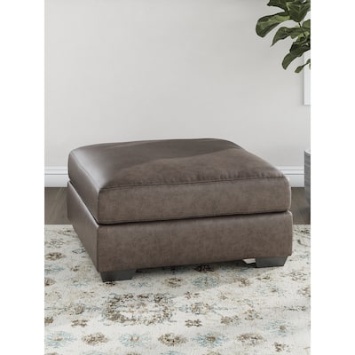 Signature Design by Ashley WalkerPoint Brown Oversized Accent Ottoman