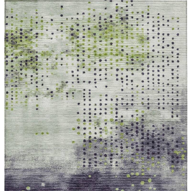 HomeRoots Geometric Transitional Rectangle Outdoor Rug