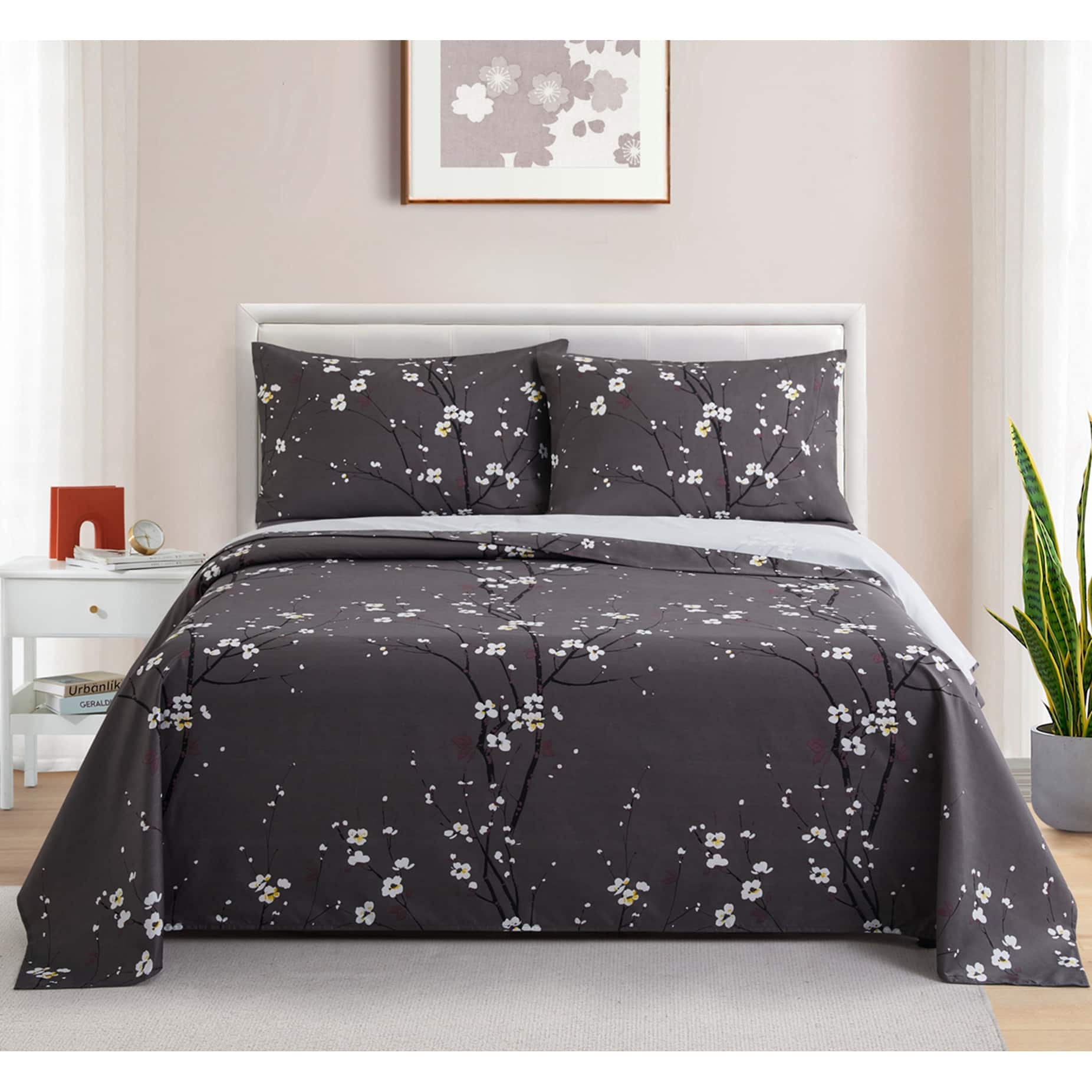 Marina Decoration Printed 600 Thread Count Soft Deep Pocket Cotton