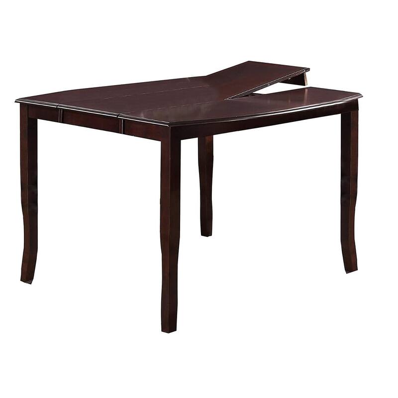 Dining Table Counter Height Table w Butterfly Leaf Wooden Top 1pc Kitchen High Table Bed Bath
