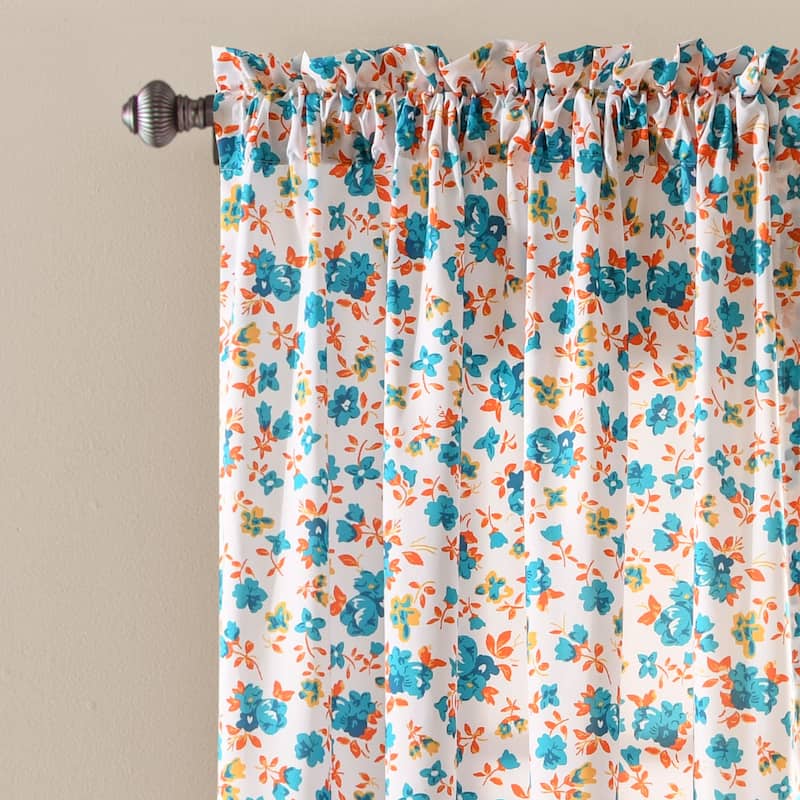 Lush Decor Emily Boho Stripe Window Curtain Panel Pair - 84" x 42"