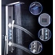 preview thumbnail 1 of 4, 55 in. LED Shower Panel Tower System in Brushed Nickel and Black