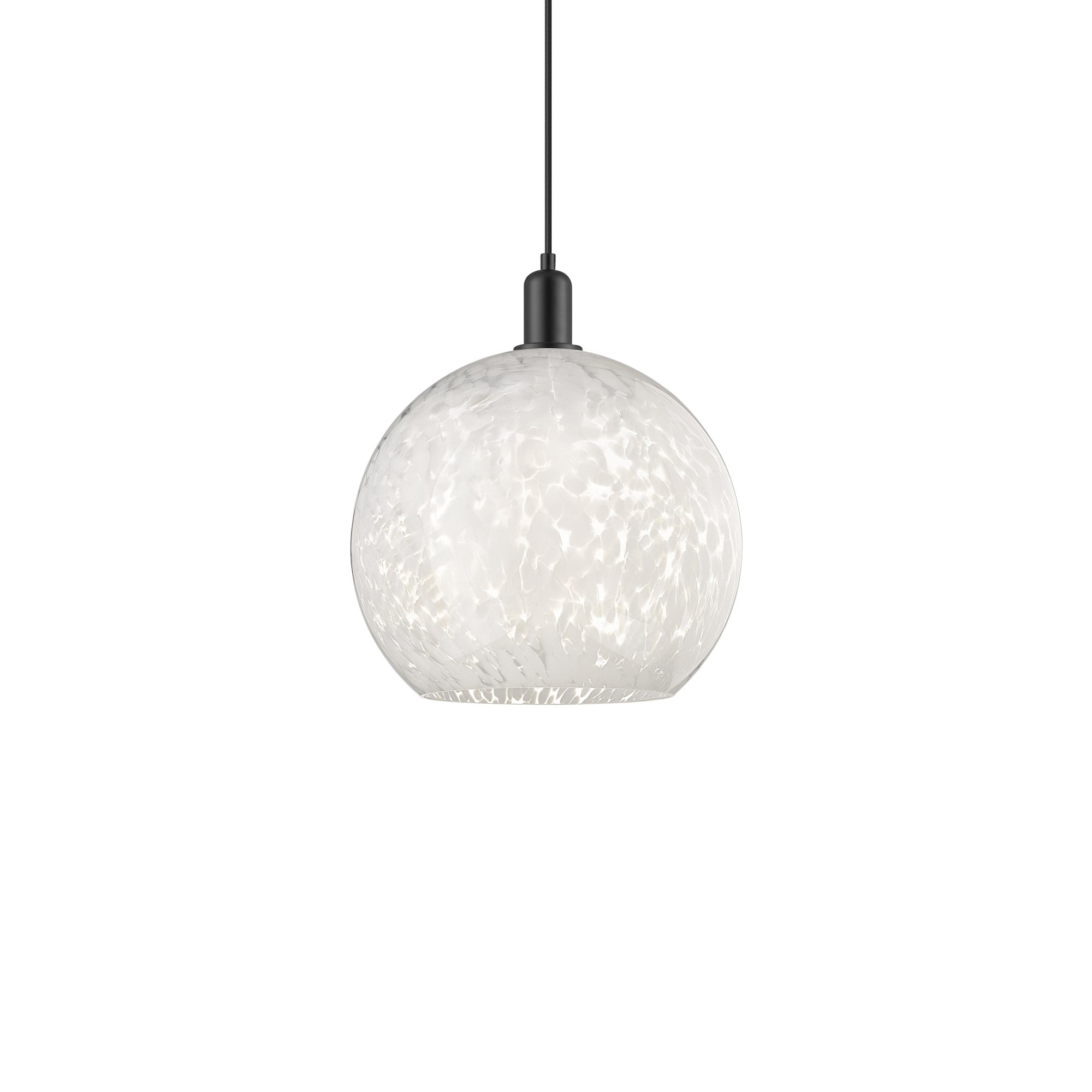 Innovations Lighting 716-1P-18-14 White Mouchette Pendant White