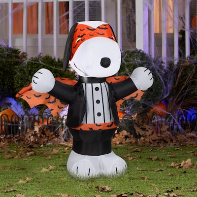 Airblown-Snoopy w/Orange Vampire Print-Peanuts