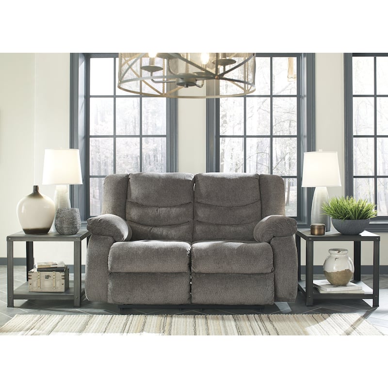 Signature Design by Ashley Tulen Gray 2-Piece Upholstery Package - 87"W x 40"D x 40"H