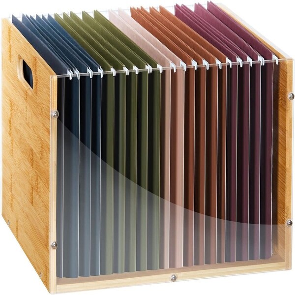 Clear Acrylic File Box Organizer - Bed Bath & Beyond - 39426930 Clear Acrylic File Box Organizer - Bed Bath & Beyond - 39426930