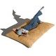 preview thumbnail 3 of 95, Jaxx 5.5' Huge Bean Bag Floor Pillow and Lounger for Adults - Microsuede