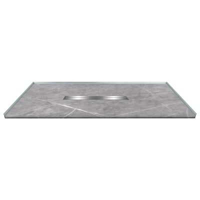 Transolid FZSP6042C 59-1/8" x 41-1/2" Rectangular Shower Base with