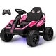 preview thumbnail 15 of 19, 24V Ride On Toys for Big Kids, 4x200W 6MPH Powerful Electric Car w/Parent Remote Pink