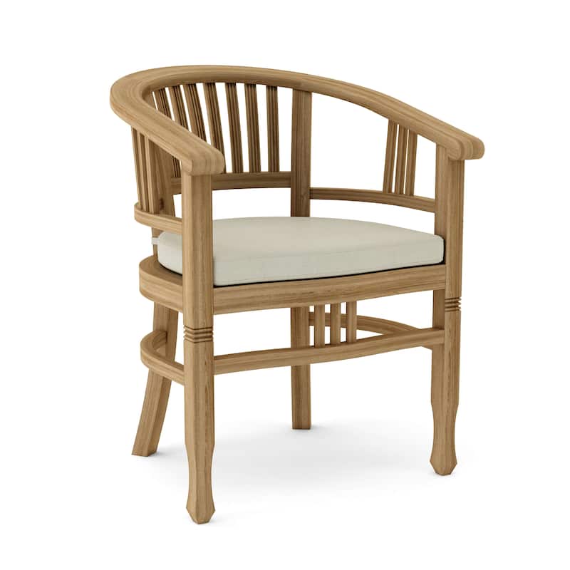 Captain Teak Outdoor Dining Chair - N/A
