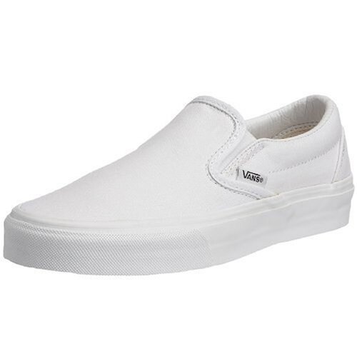 Vans Men Classic Slip-On (white / true white) Men's 11