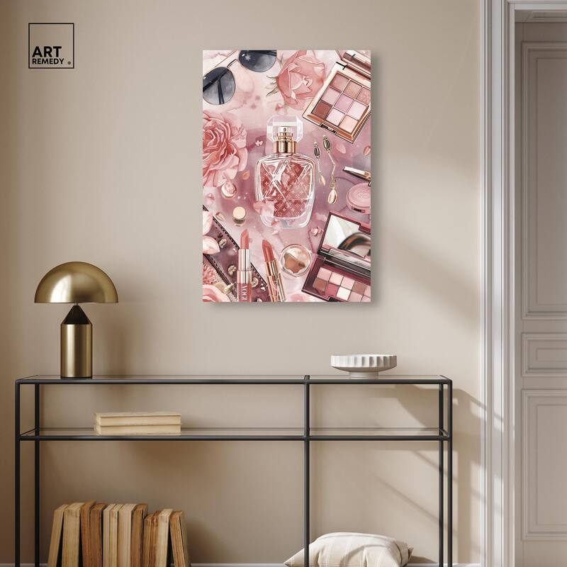 Glam Sparkle Lay Out II Canvas by Art Remedy, Gallery Wrapped