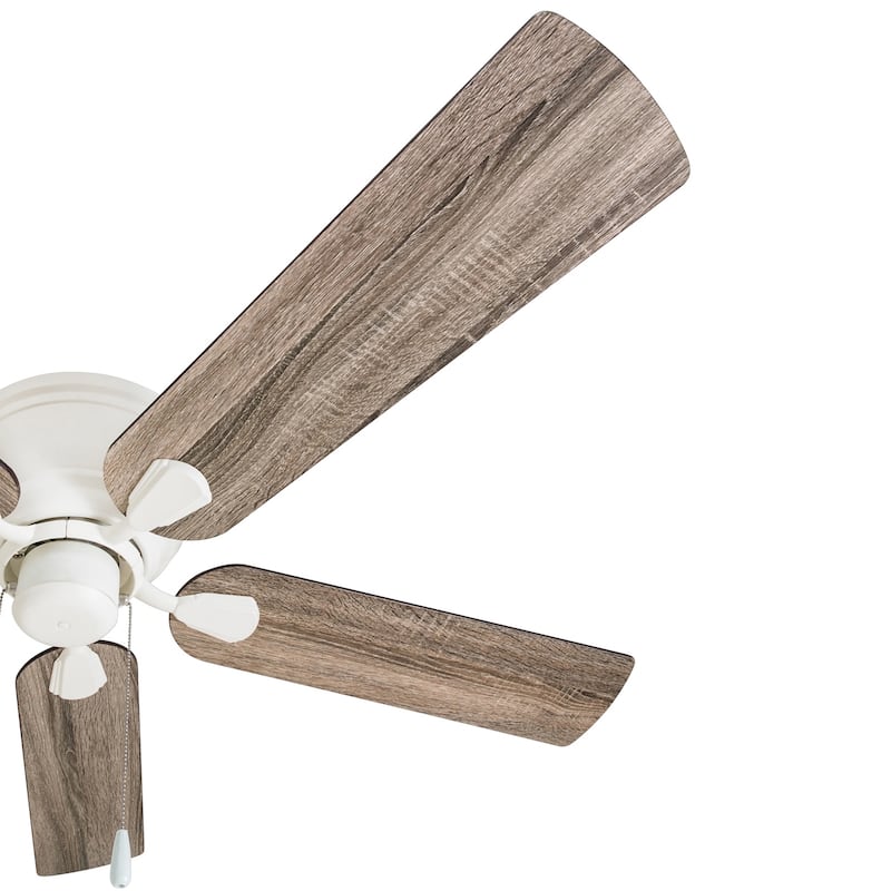 The Gray Barn Dalmeny Indoor Hugger Ceiling Fan - 52