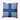 Corner Stripes Polyester Indoor/Outdoor Pillow