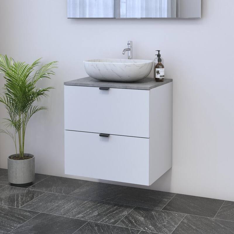 Ines 2S 60 Floating Bathroom Vanity (24" Width)