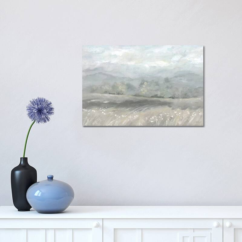 iCanvas "Country Meadow Landscape Neutral" by Cynthia Coulter Canvas Print - 12x18x1.5