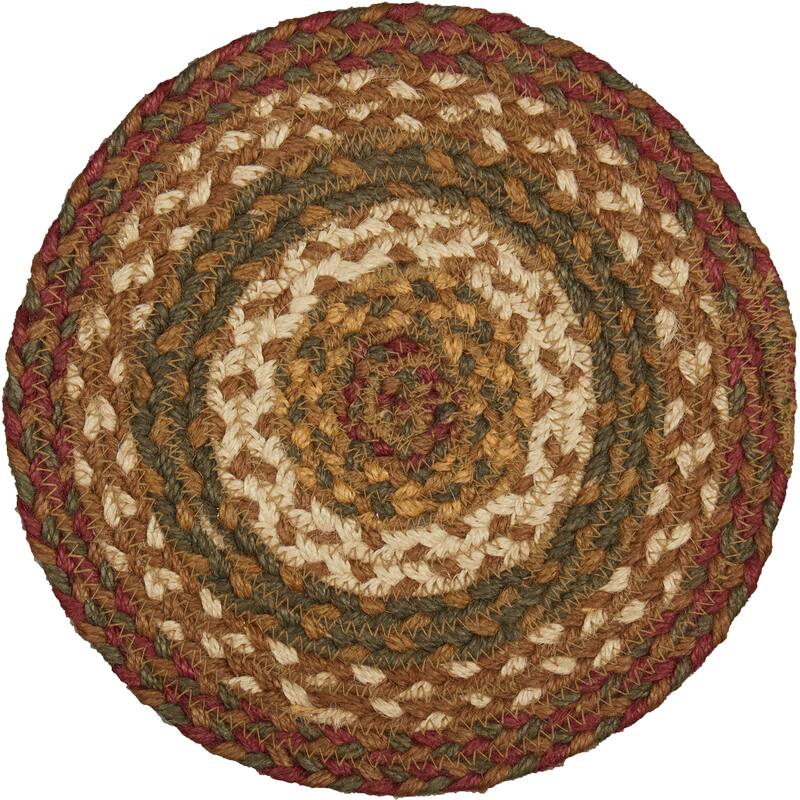 Tea Cabin Jute Trivet 8 - Trivet 8