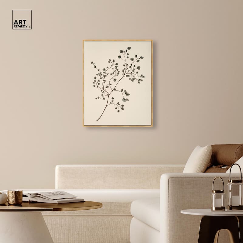 Bilberry Branch Canvas by Art Remedy