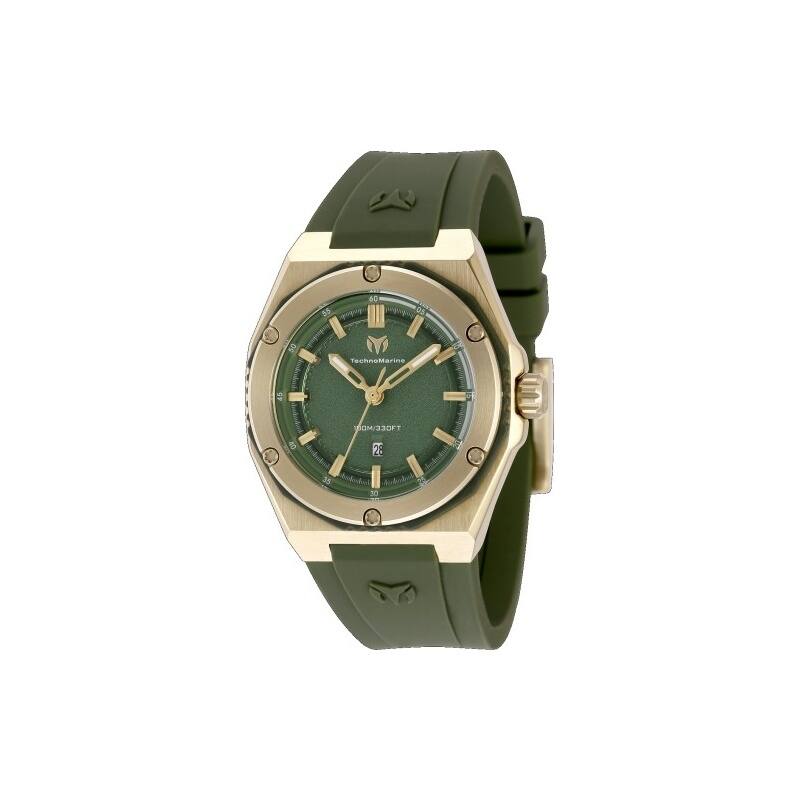 Technomarine Women's TM-416083 CORAL Quartz Olive Green Dial Watch