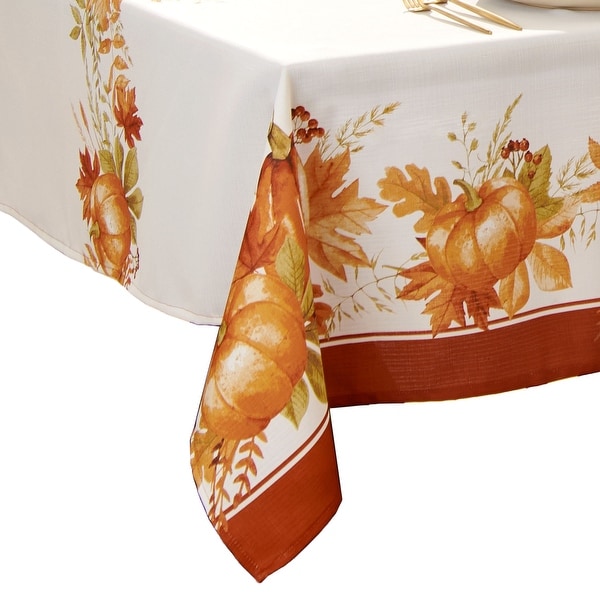 Autumn Pumpkin Grove Fall Tablecloth. Opens flyout.