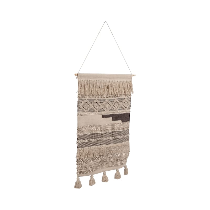 Sagebrook Home Boho Natural Fiber Wall Art Wall Hanging Tapestry