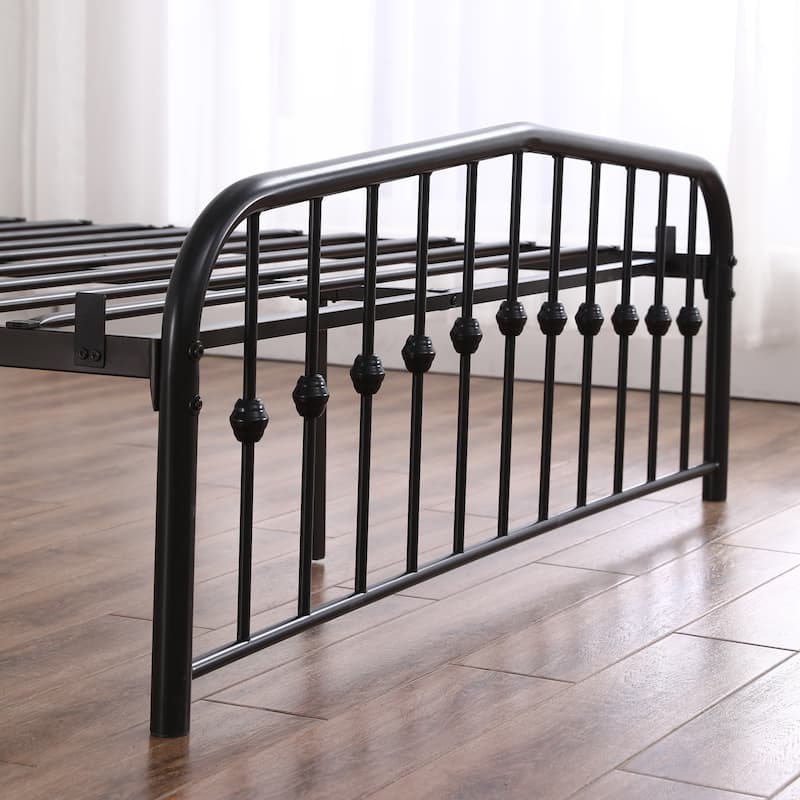 Modern Single-Layer Curved Frame Bed