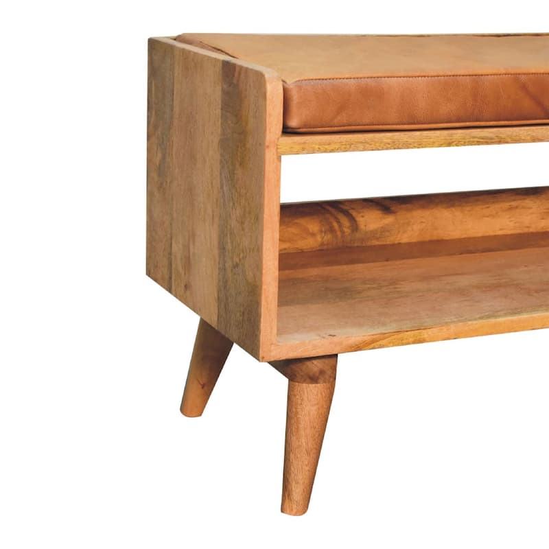 Elegant Design Bench with Leather Sturdy And Durable