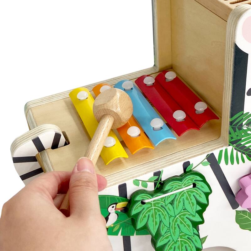 Toddler Zebra Activity Play Center with Xylophone - Bed Bath & Beyond ...