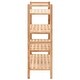 preview thumbnail 3 of 3, vidaXL Shoe Rack Solid Walnut Wood 27.2"x10.2"x31.9"