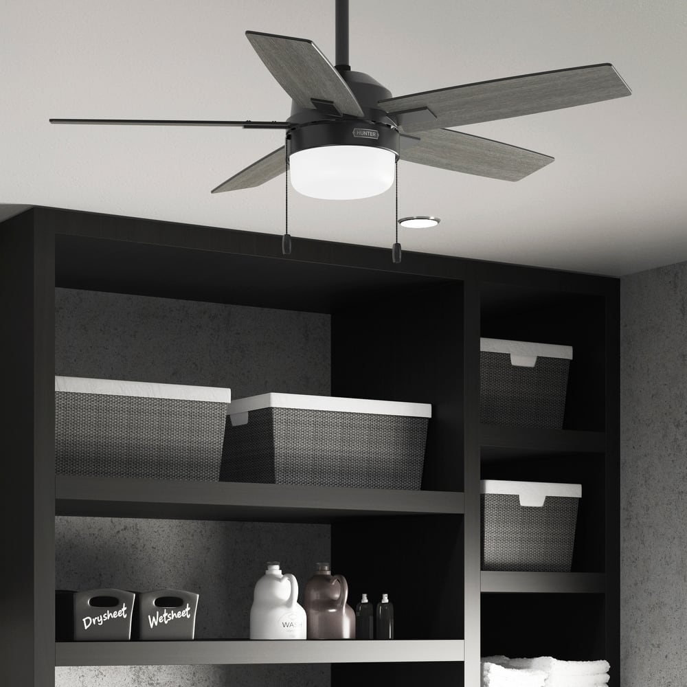 Hunter Anisten Ceiling Fan with LED Light Kit and Pull Chain, Modern, Contemporary