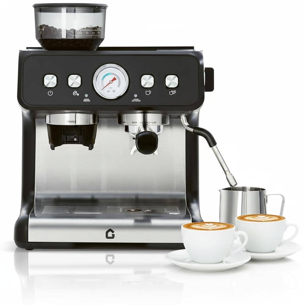 Espresso Machine, with Grinder