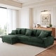 preview thumbnail 86 of 153, 118.4"W Plush Modular Sectional Sofa with Pillows