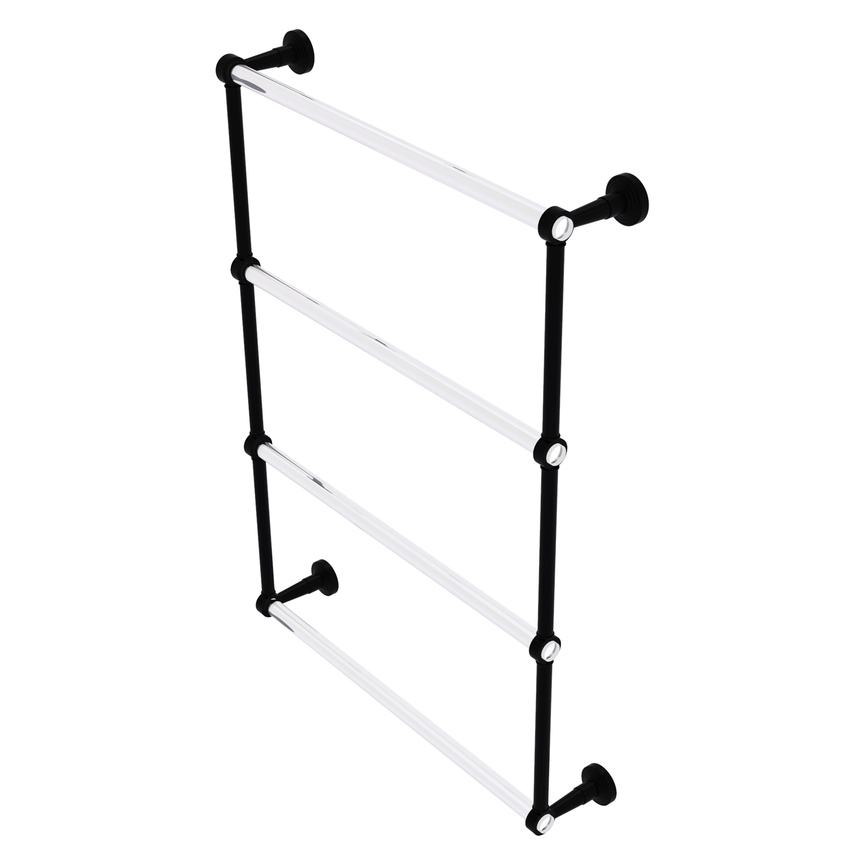 Allied Brass Pacific Beach Collection 4 Tier 24 Inch Ladder Towel Bar