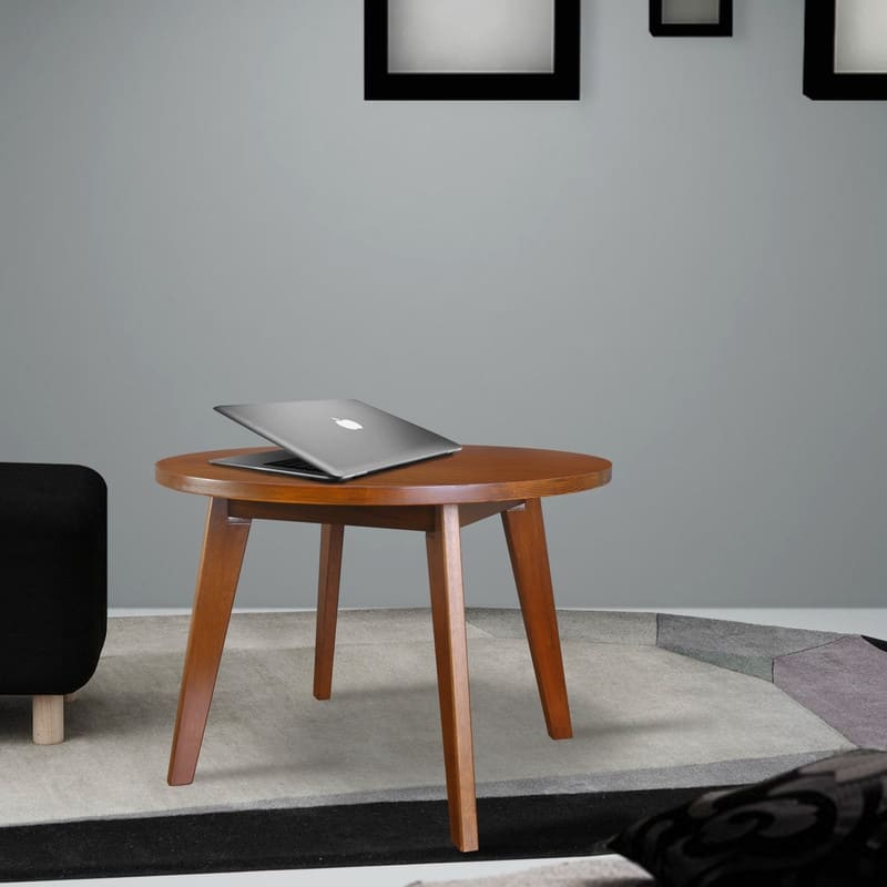 American Trails Genuine Hardwood Round Tables - Sweet Oak - 24" Coffee Table