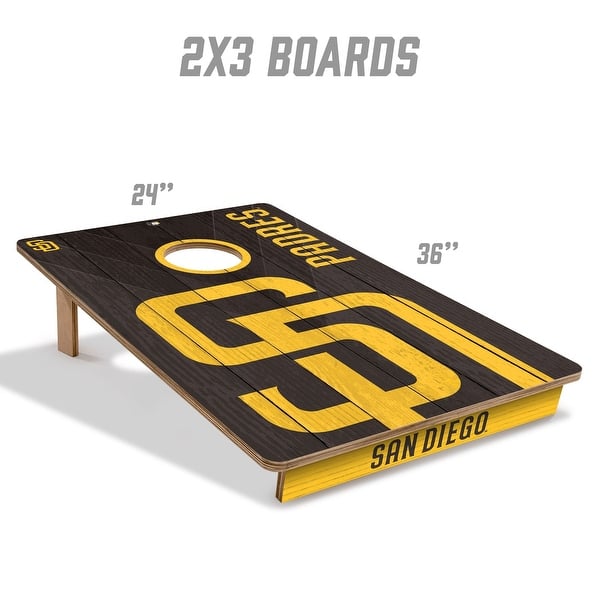 San Diego Padres MLB Tailgate Cornhole Board Set