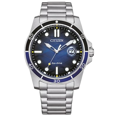 Citizen Men's Eco-Drive Blue Dial Watch - AW1810-85L - 6 (36)