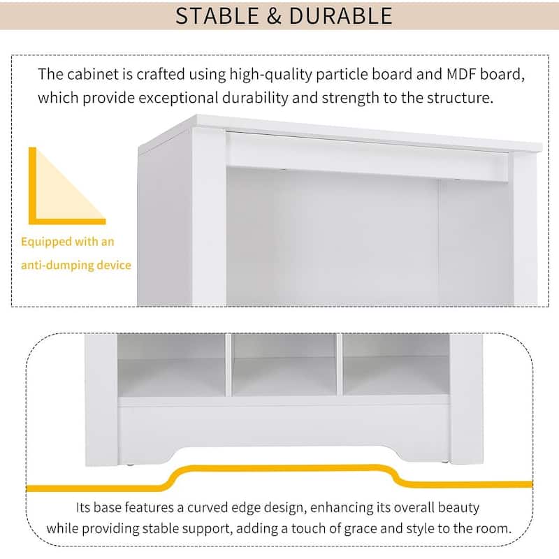 30 Pair Shoe Storage with Multiple Storage Capacity