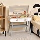 preview thumbnail 3 of 8, Kids Barbecue Grill Playset for Girls and Boys Aged 3+ - 25.5" x 14.5" x 32.5"
