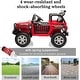 preview thumbnail 7 of 6, 12V Electric Kids Ride On Car 2- Seat SUV Truck w/ Remote Control/ Spring Suspension/ LED Lights/ Bluetooth/ MP3