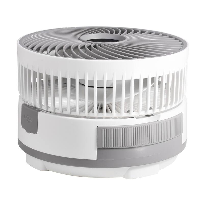 8 inch Foldable Rechargeable Oscillating Fan 3 in 1 Remote 8 Speeds