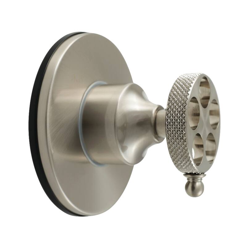 Webb Single-Handle Three-Way Diverter Valve with Round Trim Kit - Brushed Nickel