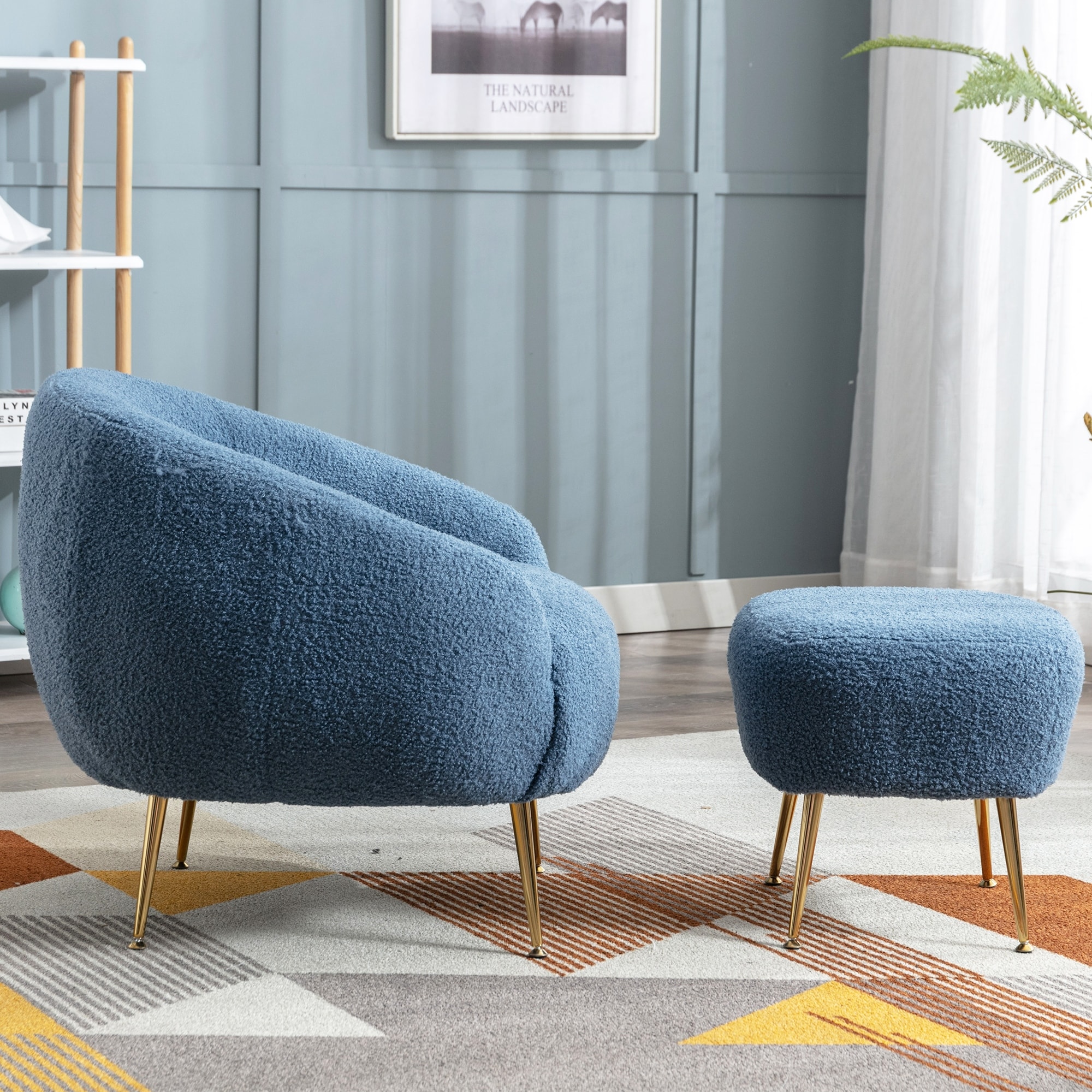 Velvet on sale plush chair