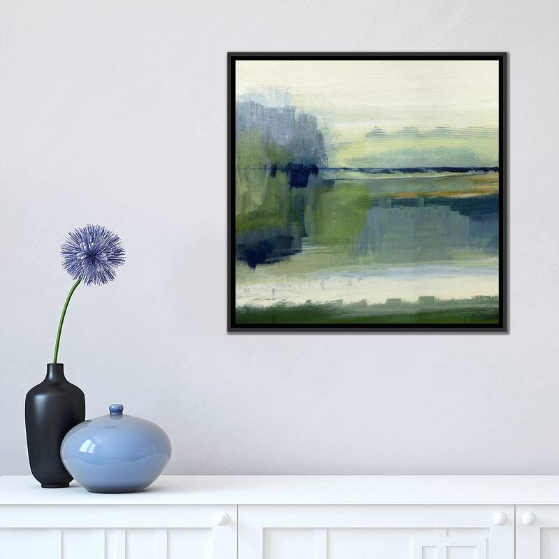 iCanvas "Glistening Meadow Detail I" by Susan Jill Framed Canvas Print