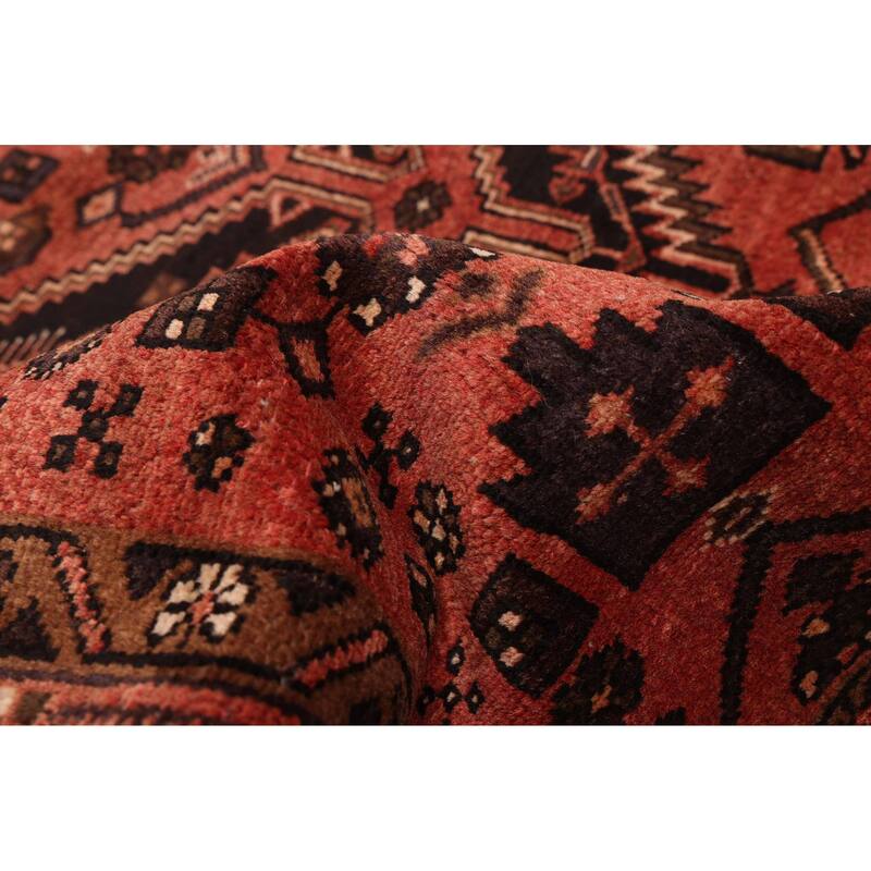 ECARPETGALLERY Hand-knotted Andelz Copper Wool Rug - 4'2 x 6'10